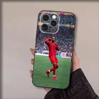 Futbolo M-Michael Olises telefono dėklas, skirtas iPhone 17,16,15,14,13,12,11,Pro,Max,Plus,Air,X,XS,XR,SE,8,7,Mini,Minkštas juodas dėklas iPhone13PRO