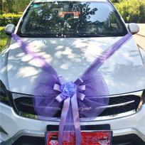 1 rinkinys vestuvinio automobilio dekoracija dirbtinė gėlė traukiami gėlės uždangalas durų rankenos juostelės šilkinė gėlė vakarėlio festivalio reikmenys