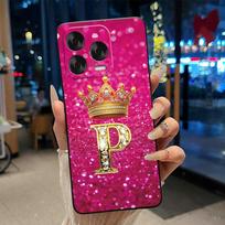 Case For ZTE Blade V70 Vita/Nubia V70 Design Soft Silicone Black Case Shockproof Beautiful Trendy Crown Letter Pattern Shell ZTE Nubia V70 Design