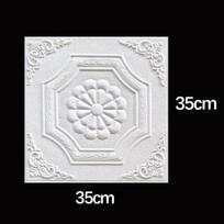 3D Lipnios Lubų Lipdukai - Vandeniui Atsparūs Tapetai Lubų Dekoravimui 1pc
