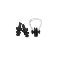 Silicone Swimming Nose Clip and Ear Plugs Set Comfortable Fit Waterproof Soft Seal for Water Sports and Swimming Training One Size juoda