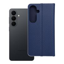 Dėklas telefonui LUNA Book Carbon SAMSUNG S26 Edge mėlynas