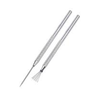Pottery Craft tool Clay Needle tool and Feather Wire Texture Tool for Pottery Modeling, Carving, Detail Processing 1