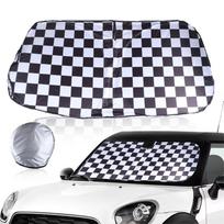 Automobilio priekinio stiklo apsauga nuo saulės Mini Cooper S R56 R50 F56 R53 F55 R60 R55 R52 F54 F57 F60 R57 One R58 Checker.