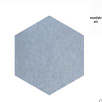 Colorful Hexagonal Felt Cork Board Wall Stickers: Self-Adhesive Message & Photo Board with Sound Insulation Medium Hexagon 10x17x20cm