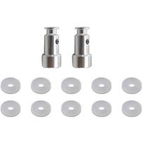 Indų priedai Slėginio puodo plūduriuojantis vožtuvas Puodo dalys Sandarinimo žiedai Rutulinis sandariklis Tarpinė 12pcs set