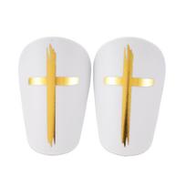 2Pcs Football Shin Pads Shock Absorbing Shin Pads Small Protective Leg Guards Lightweight Soccer Miniature Shin Guards L balta
