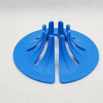 Plastic Seedling Tray Soil-Free Hydroponic Stand Lazy People Tool Planting Device  Office mėlyna