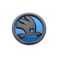 cycr3 2vnt 80mm/90mm 3D automobilio emblema ženklelis variklio dangtis priekis galas bagažinė logotipas Skoda Fabia 1 2 Octavia a7 RS Superb Rapid Yeti Karoq Vision 1x80mm 1x90mm