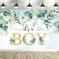 Blue Pink Bear Baby Shower Backdrop We Can Bearly Wait Banner for Bear Baby Shower Decorations Newborn Photo Props Background Polyester 100x70cm
