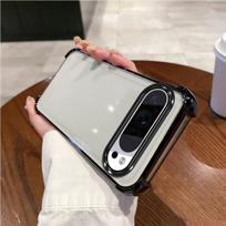 Case for Google Pixel 10 Pro XL 5G,9 Pro XL Electroplated Color Border Clear Phone Casing Cover Pixel 10 Pro XL 5G juoda