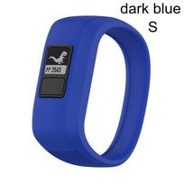 Hot Replacement Sports Children Bracelet Strap Silicone Watch Band Wristbands L mėlyna