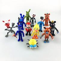 12vnt. Rinkinys „Five Nights At Freddys“ Chica Freddy Lėlės PVC Veiksmo Figūrėlės Vaikams