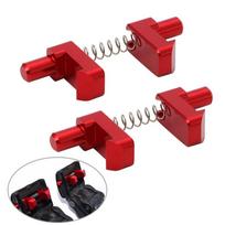 Aluminum For Geo Tracker / Suzuki Sidekick soft top roof latch clips w/ springs For Suzuki Vitara Jimny For Pontiac Sunrunner raudona