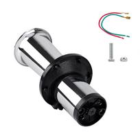 Car Air Horn Antique Ahooga Klaxon 12V Vintage OO-GA Classical for Ford Model T Style Old School Chrome 115dB Motorbike sidabras