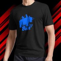 Men's and Women's T-shirts Bear Archery Blue L