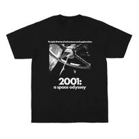 2001 m. kosminė odisėja Marškinėliai Filmas Stanley Kubrick Si-Fi Medvilniniai skalbti Ilgomis rankovėmis Vyrams Moterims Drabužiai Gotikiniai Medvilniniai Oversized Marškinėliai XXXL gray
