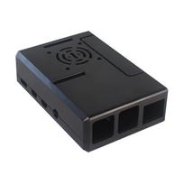 Raspberry Pi 4 Model B Black Transparent ABS Case with Fan - Protective Set