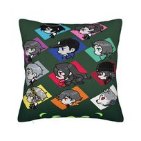 ATLUS PPersonas  Fanart Pillow Case  Vintage Pillow Cover Comfy Pillowcases For Wedding Party Home Decor 30cmx30cm