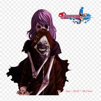 Tokyo Ghoul Awesome Ken Kaneki Tokyo Ghoul Iron On Patches For Clothing Applique Stickers On Clothes Heat-Sensitive Custom Patch