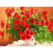 New 5D DIY Diamond Painting Flower Diamond Embroidery Scenery  Rhinestones Crafts Full Round Drill Home Decor Art Gift Full Round 15x20CM brown