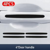 Automobilio durelių dubenėlio rankena Apsaugos nuo susidūrimo lipdukas Šviesą atspindintis lipdukas Saugos puošmena Juoda šviesą atspindinti juostelė handle
