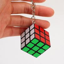 ZCube 3cm 3x3x3 raktų pakabukas Magic Cube Mini profesionalus Speed ​​Cube galvosūkis lavinantis žaislas vaikams