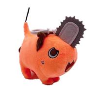 25cm Pochita Pliušinis Pjūklas Pjūklas Žmogus Cosplay Stovintis Oranžinis Šuo Iškamša Lėlė Anime Peluche De Pochita Vaikų Dovana 15cm