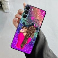 Korpusas, skirtas Samsung Galaxy S23 S22 S21 S20 Fe Ultra S10 S9 S8 Plus Note 20ultra 10plus Dėklo dangtelis Moteris Kūdikis Mama Mergaitė Samsung Note 10 Plus