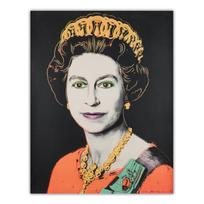 Drobės aliejinė tapyba Andy Warhol  Karalienė Elžbieta II  Popmenas Avangardinis vizualinis menas Estetinis plakatas Namų dekoravimas 21cm×30cm NoFrame