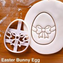 1 vnt. animacinis Velykų kiaušinio sausainių įspaudimo forma, mielas zuikutis, viščiukas, sausainių pjaustymo rinkinys, kepimo torto įrankis YSL Easter eggs