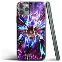 One Piece Luffy Zoro silikoninis dėklas, skirtas Apple iPhone 12 Mini 11 Pro SE XS X XR Max 8 7 6S 6 Plus 5S Iphone 11 blue