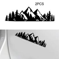 2X automobilio lipdukas 2 pakuotės 2 vnt 17,5 * 5 cm 2 vnt patvarūs