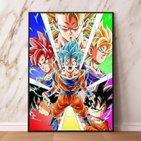 Dragon Ball Carot Art Cartoon Character Picture on Canvas Friend 21cm×30cm NoFrame