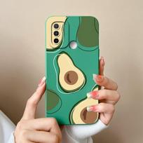 Dėklas, skirtas OPPO F5 F7 F17 F21S Pro Find X5 Lite Pro F19S galinis dangtelis Fashion Avocado Matinis minkštas silikonas, smūgiams atsparus apsauginis telefono dėklas OPPO buferiui OPPO F19S