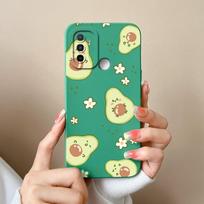 Dėklas, skirtas OPPO F5 F7 F17 F21S Pro Find X5 Lite Pro F19S galinis dangtelis Fashion Avocado Matinis minkštas silikonas, smūgiams atsparus apsauginis telefono dėklas OPPO buferiui OPPO F5 Youth