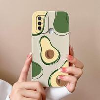 Dėklas, skirtas OPPO F5 F7 F17 F21S Pro Find X5 Lite Pro F19S galinis dangtelis Fashion Avocado Matinis minkštas silikonas, smūgiams atsparus apsauginis telefono dėklas OPPO buferiui OPPO F21 Pro 5G