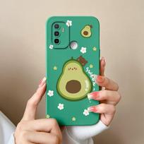Dėklas, skirtas OPPO F5 F7 F17 F21S Pro Find X5 Lite Pro F19S galinis dangtelis Fashion Avocado Matinis minkštas silikonas, smūgiams atsparus apsauginis telefono dėklas OPPO buferiui OPPO Find X2 Neo