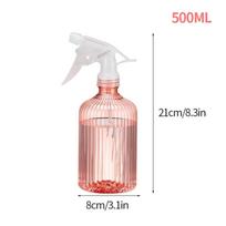 500 ml purškiamas butelis augalų gėlių purkštuvas sodo vazono laistymo laistymo butelis sodo vidaus laistymo reikmenims rožinė