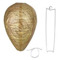 Vapsvų lizdo masalas, kabantis bičių atbaidymo popierinis žibintas, 22*28 cm varomas bičių avilio sūkurys šviesiai žydros spalvos