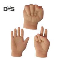 3 vnt. mažyčio piršto katės žaislas akmuo, popierius, žirklių formos, tamprus, mini pirštas, pirštinė, lėlių išdaiga, dovana vakarėliui 3pcs beige