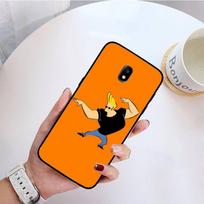 Johnny Bravo Phone Case For Samsung Galaxy J7 PRIME J2Pro2018 J4 Plus J5 PRIME J6 J7 Duo Neo J737 J8 J4plus black