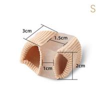 1 vnt. pirštų atskyrimo korektorius gelio pagalvėlės pagalvėlės rankovių skausmą malšinantis 3*1.5cm