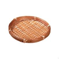 Stilingas bambukinis padėklų rinkinys patiekimui 13cm beige