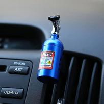 1 vnt. Automobilio oro gaiviklis Mėlynas Aliuminio Kvapo Dėžutė Automobilio Oro Ventiliacijos Kvepalų Papildymas Gaiviklis! mėlyna