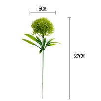 Artificial Green Plant Single Dandelion Bunch Artificial Artificial Flower Bouquet Fake Flower Green Flower Decoration Chrysanthemum žalia