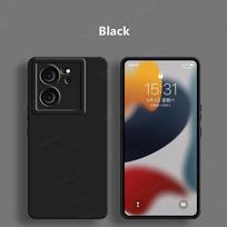 Naujas dėklas Xiaomi 13T Pro, Dangtelis Xiaomi 13T Pro, Funda Skystas silikonas Kameros apsauga Minkštas galinis buferis Xiaomi 13T Pro For Xiaomi 13T Pro ruda