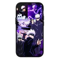 iPhone 16 15 14 Xiaomi Redmi Note 13 12 11 Pro Max X 10 8 9 XR Samsung Galaxy S24 S23 9C OPPO Huawei Jujutsu Gojo Satoru Kaisen Animacinis telefono dėklas for Samsung Galaxy Note 8 švelni smėlinė