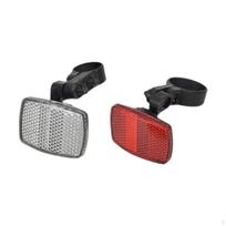 Dviračio priekiniai galiniai atšvaitai Dviračio lengva montuoti Vyriški moteriški priedai Įspėjimas 4FrontRearReflectors gray
