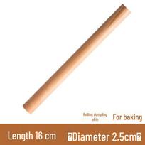 Buko medienos nelipnus kočėlas makaronams ir koldūnams – Galimas įvairių dydžių 16 cm, 1 piece